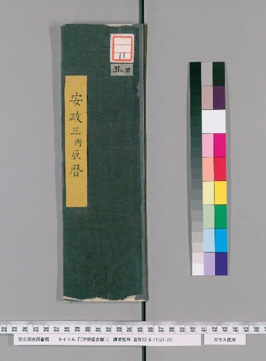 Ise Doai Calendar, Ansei 3