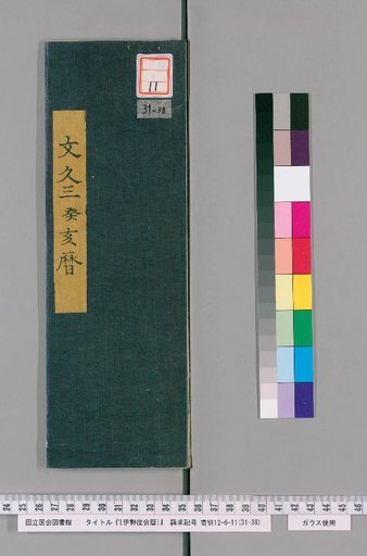 Ise Doai Calendar, Bunkyū 3