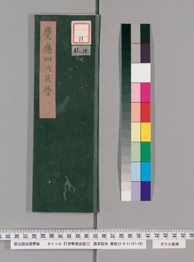 Ise Dokei Calendar, Keiō 4