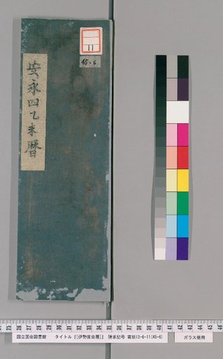 Ise Doi Calendar, An'ei 4
