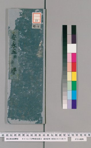 Ise Doi Calendar, An'ei 5