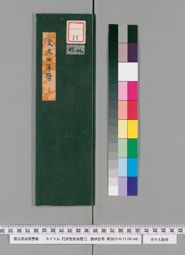 Ise Doai Calendar, Bunkyū 4