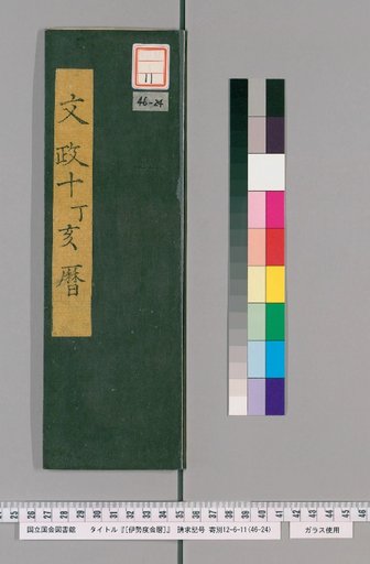 Ise Doi Calendar, Bunka 10