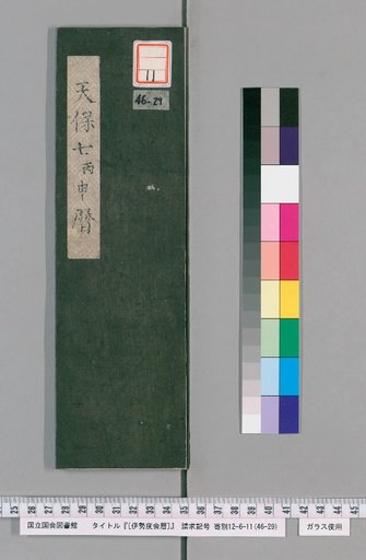 Ise Doi Calendar, Tenpo 7