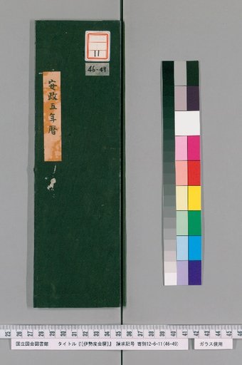 Ise Doi Calendar, Ansei 5