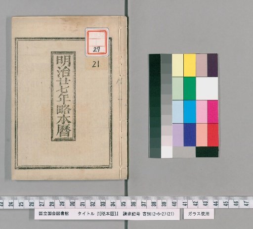 [Ryaku Honreki], Meiji 27