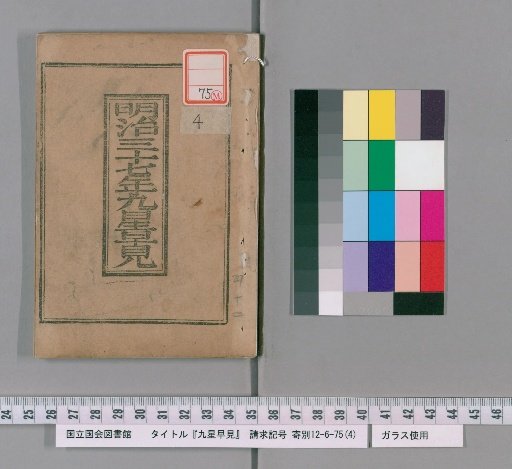 Nine Stars Quick Reference, Meiji 37