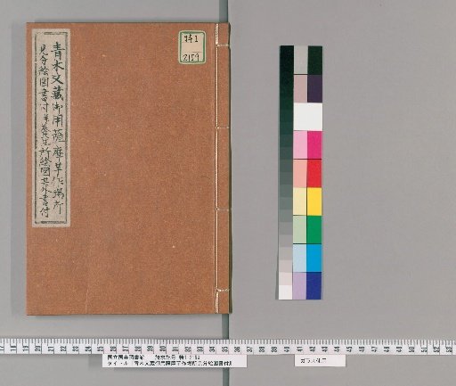 Illustrated Book for Identifying the Location of Satsuma Sweet Potato Production for Aoki Bunzō's Official Use, with Appendix on Iida