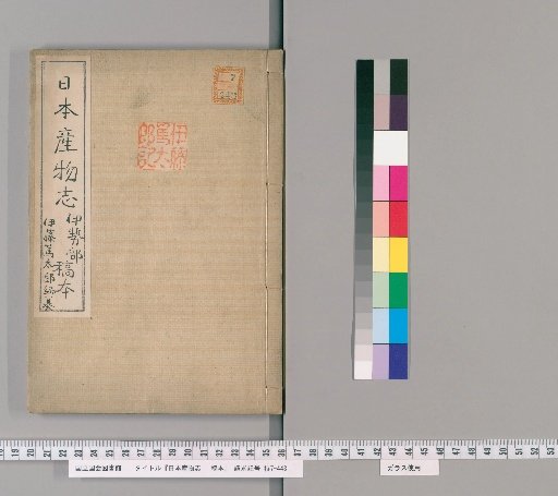 Record of Japanese Products: Manuscript, Ise Section