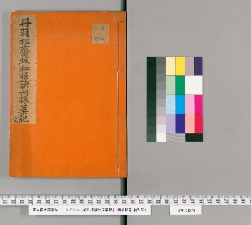 Record of Medicinal Herbs Collected in the Provinces of Yamato, Kawachi, and Settsu