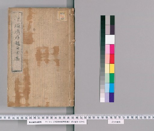Collection of Jōruri External Titles and Corner Inscriptions