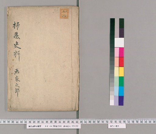 Tomb Sweeping Historical Materials: Painters Section