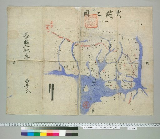 Map of Musashi Province