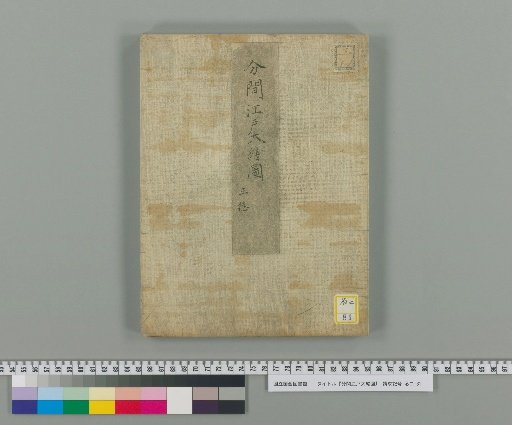 Scaled Large Map of Edo