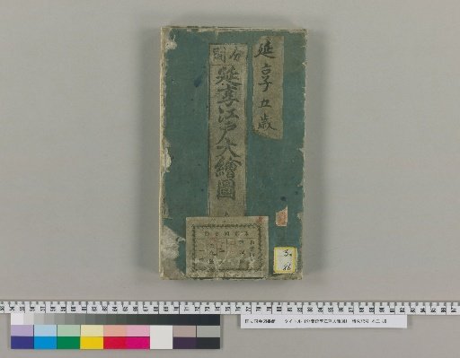 Detailed Edo Large Map, Enkyo Era