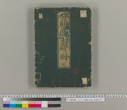 Large Edo Map with Measurements