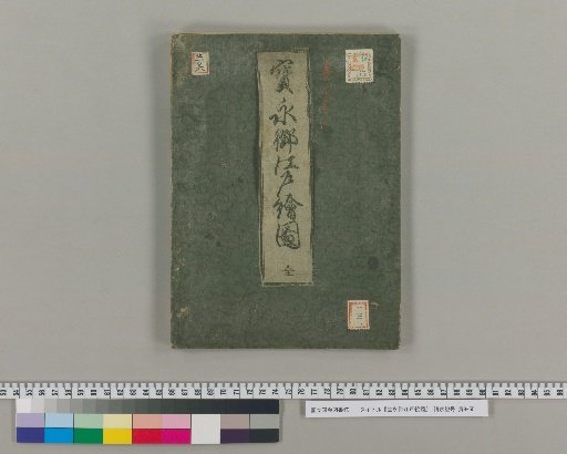 Illustrated Map of Edo from the Ho-ei Era