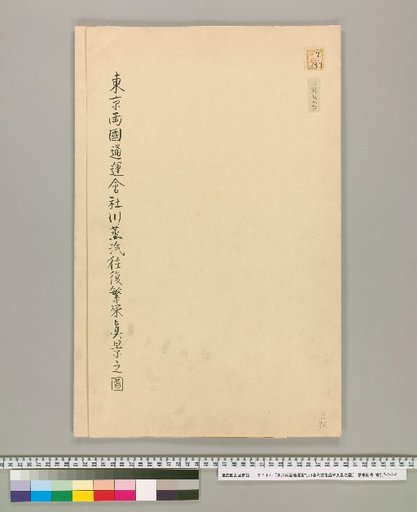 True View of the Prosperous Round Trip of the Steamship of the Tokyo Ryogoku Transport Company