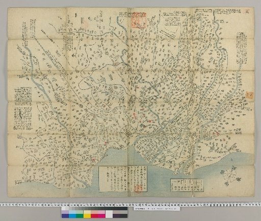 [Map of the Edo Suburbs]