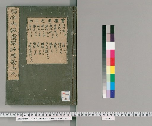 Huangdi Neijing Ling Shu Zhu Zheng Fa Wei, 9 Volumes [3]