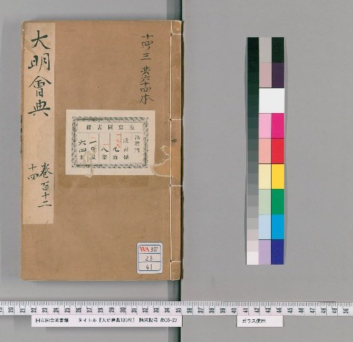 Da Ming Huidian, 180 volumes [41]