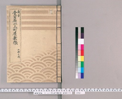 Register of Town Houses and Dwellings of 10,000 Koku or More, 2 volumes [1]