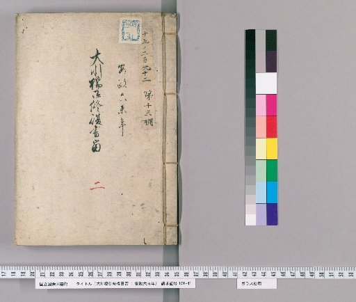 Record of the Restoration of Okawa Bridge, Year of the Horse, Ansei 6 [3]