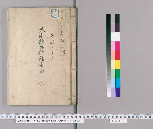 Record of the Repair of Okawa Bridge, Ansei 6 (1859) [7]