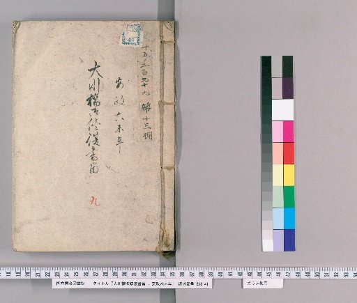 Record of the Repair of Okawa Bridge, Year of the Goat in the Sixth Year of Ansei