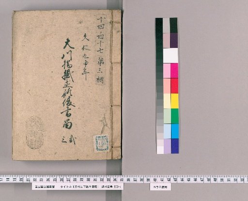 Documents on the Sanbashi and Other Bridges, Volume 52: Record of the Repair of Okawa Bridge, 1812