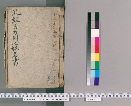 Namboku Name Register, 5 vols. [4] Northern Group Assistant Magistrates and Constables Name Book, Tenth Year of Bunsei (1828)