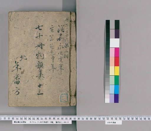 Nana-jū-satsu Monrui-shū, 71 vols. [14] Part XIII: Department of Group Internal Supervision and Group Mansions
