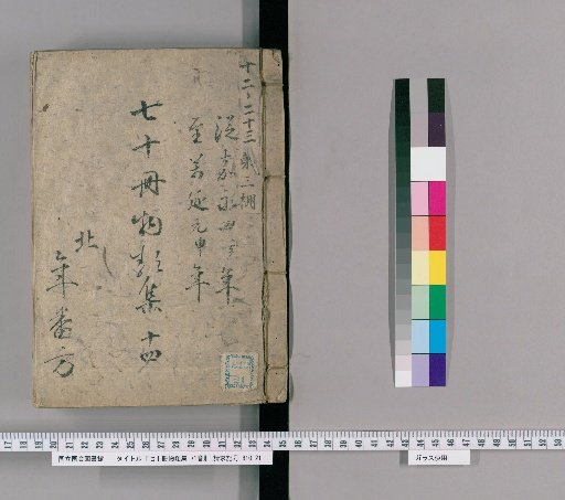 Nana-jū-satsu Monrui-shū, 71 vols. [15] Part XIV: Department of Group Internal Supervision and Group Mansions