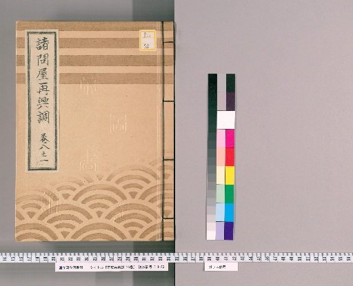Catalogue of the Revival of Various Wholesalers, Vol. 24 [17], Part 8-1: Three-Group Doll Shops, Dried Shrimp Wholesalers, Osaka Straw Sandal Wholesalers, Painted Goods Wholesalers, Seto Ware Wholesalers, Thatch Wholesalers, Snow Shoe Wholesalers, Dried Goods Wholesalers, Pot and Cauldron Wholesalers, Houseboat Owners, Indigo Ball Wholesalers