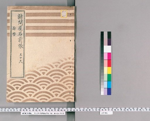 Register of Various Wholesale Shops, Vol. 57 [36]: Main Exchange Houses, Three-Group Exchange Houses