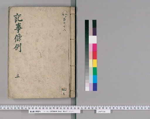Record of Regulations, Vol. 78 [6] Five, Section on Group Management Ledgers and Various Notifications, Including Official Discarded Items and Town Petitions