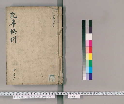 Kiji Jorei, 78 Volumes [75] Section 73: (Miscellaneous)