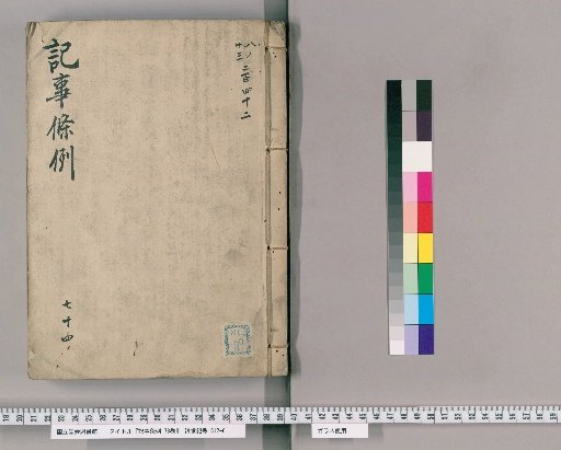 Kiji Jorei, 78 Volumes [76] Section 74: (Miscellaneous)
