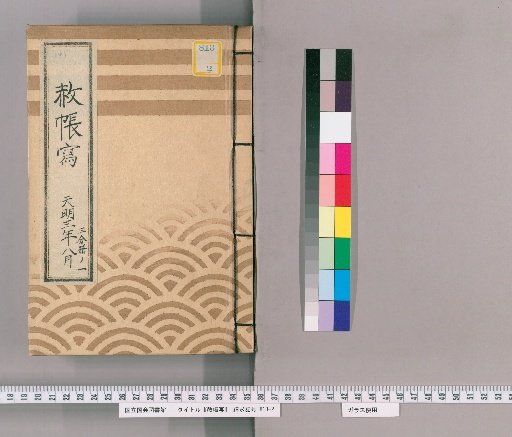 Copy of the Imperial Pardon Record [47] August, Tenmei 3: Part One of Three; Copy of the Imperial Pardon Record for the 150th Memorial Service of the Late Lady Jōken-in