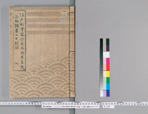 Survey of Edo Townhouses and Other Items Obstructing Passage, with Drawings [1]