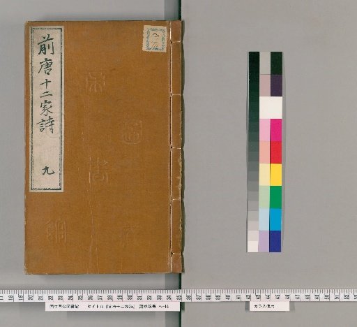 Poems of the Twelve Masters of the Former Tang, Vol. 9
