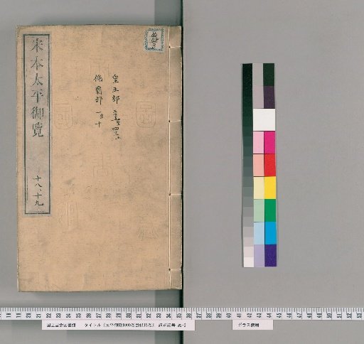 Imperial Library of the Taiping Era, 1000 Volumes, Catalogue 15 Volumes [8]