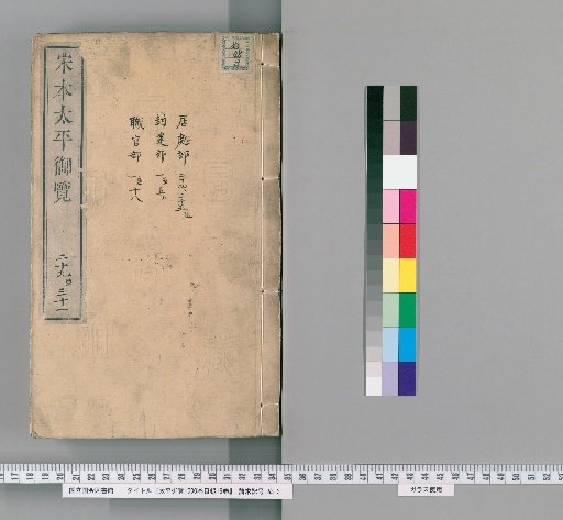 Taiping Yulan: 1000 volumes, Catalog 15 volumes [12]