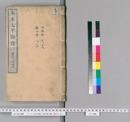 Taiping Yulan, 1000 Volumes, Catalogue 15 Volumes [45]