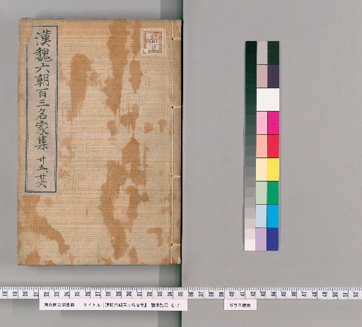 Collection of 103 Famous Writers from Han, Wei, and Six Dynasties, Vols 25-26