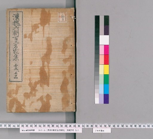 The Collected Works of 103 Famous Writers of the Han, Wei, and Six Dynasties, Volumes 53-54