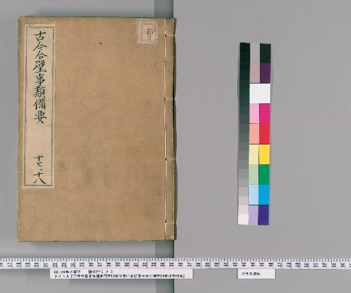 Gukin Gōheki Jirui Biyō, Pre-collection, 69 Volumes; Post-collection, 81 Volumes; Continuation, 56 Volumes; Supplementary Collection, 94 Volumes; Outer Collection, 66 Volumes [9]