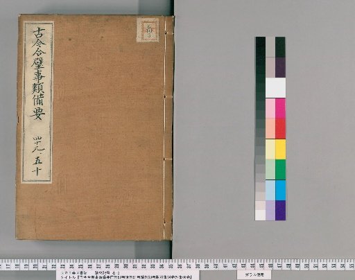 Gukin Gōheki Jirui Biyō: Zenshū 69 Volumes, Kōshū 81 Volumes, Zokushū 56 Volumes, with Besshū 94 Volumes and Geshū 66 Volumes [25]