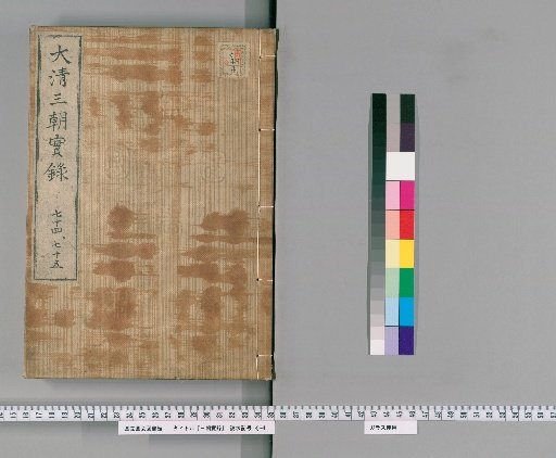 Three Dynasties Veritable Records [34]