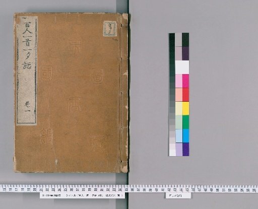 A Brief Talk on the One Hundred Poems by One Hundred Poets, 9 Volumes [1]